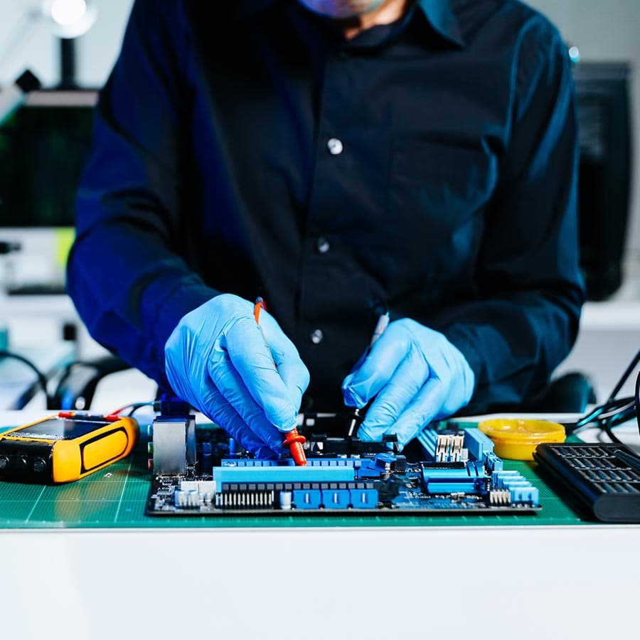 Teste e validação de placas eletrônicas